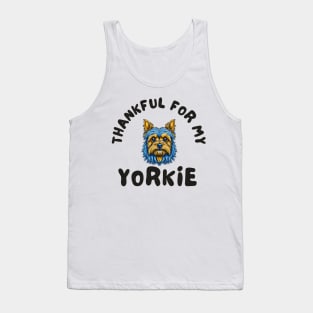 Thankful for my Yorkie Tank Top